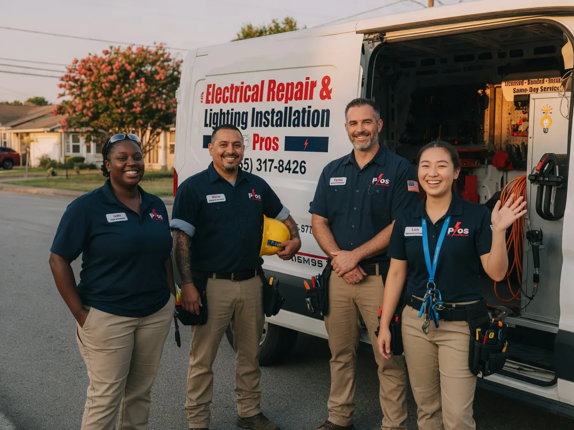 Licensed Electrician company in Emden, IL